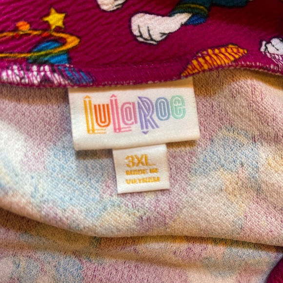 NWT LuLaRoe Disney cassie skirt 3x - Picture 8 of 10